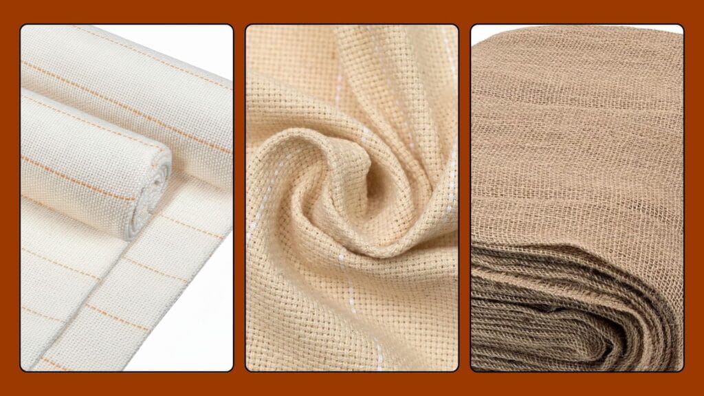 Primary Tufting Cloth vs Monk’s Cloth featured image of different materials