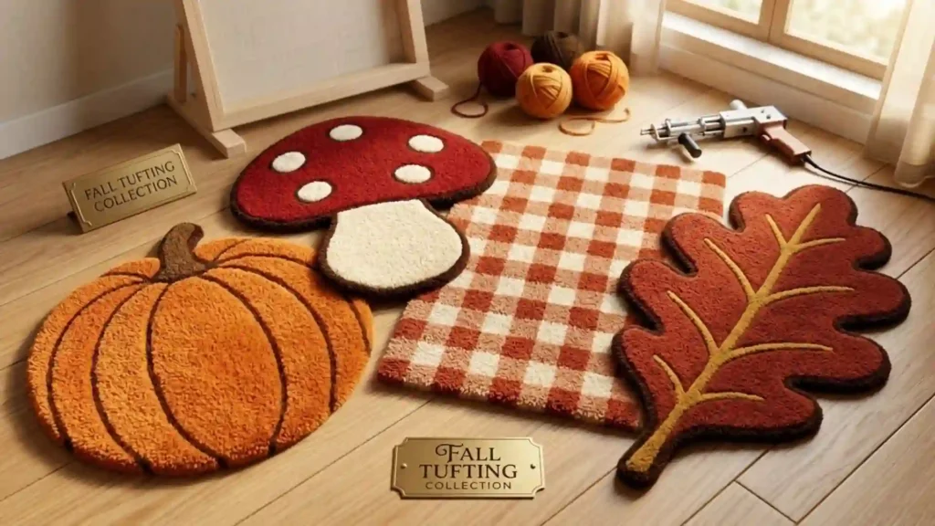 fall rug tufting patterns free